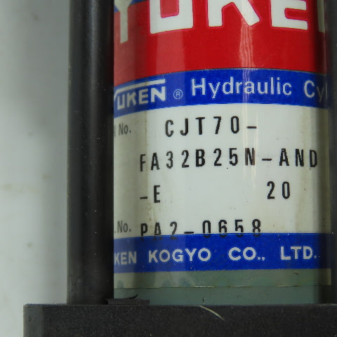 Yuken CJT70-FA32B25N-AND-E Double Acting Air Cylinder 32mm Bore 25mm Stroke