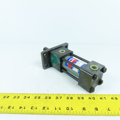Yuken CJT70-FA32B25N-AND-E Double Acting Air Cylinder 32mm Bore 25mm Stroke