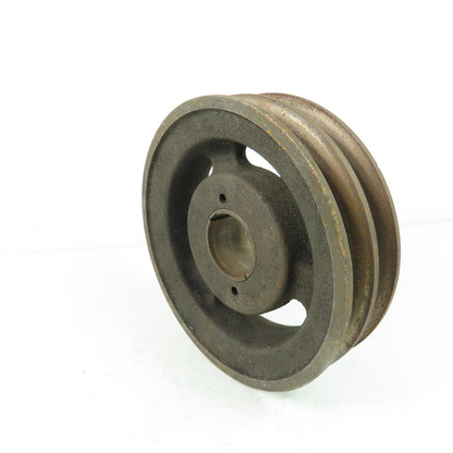 2BG62D 5-7/8" OD x 1-11/16" Wide 2-Groove V-Belt Pulley Sheave