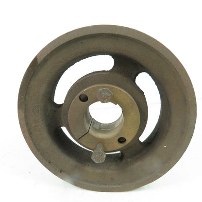 2BG62D 5-7/8" OD x 1-11/16" Wide 2-Groove V-Belt Pulley Sheave