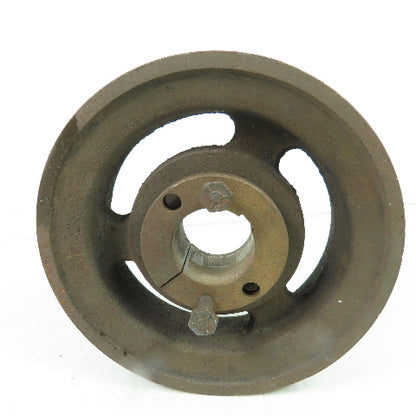 2BG62D 5-7/8" OD x 1-11/16" Wide 2-Groove V-Belt Pulley Sheave