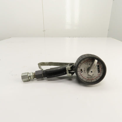 LL020504252 Analog Oil Meter 0-15 Quarts 1/2" NPT Lincoln Style