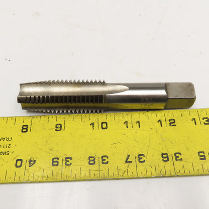 Widell 1"-8 Left Hand 4 Flute Straight Tapered Plug Tap