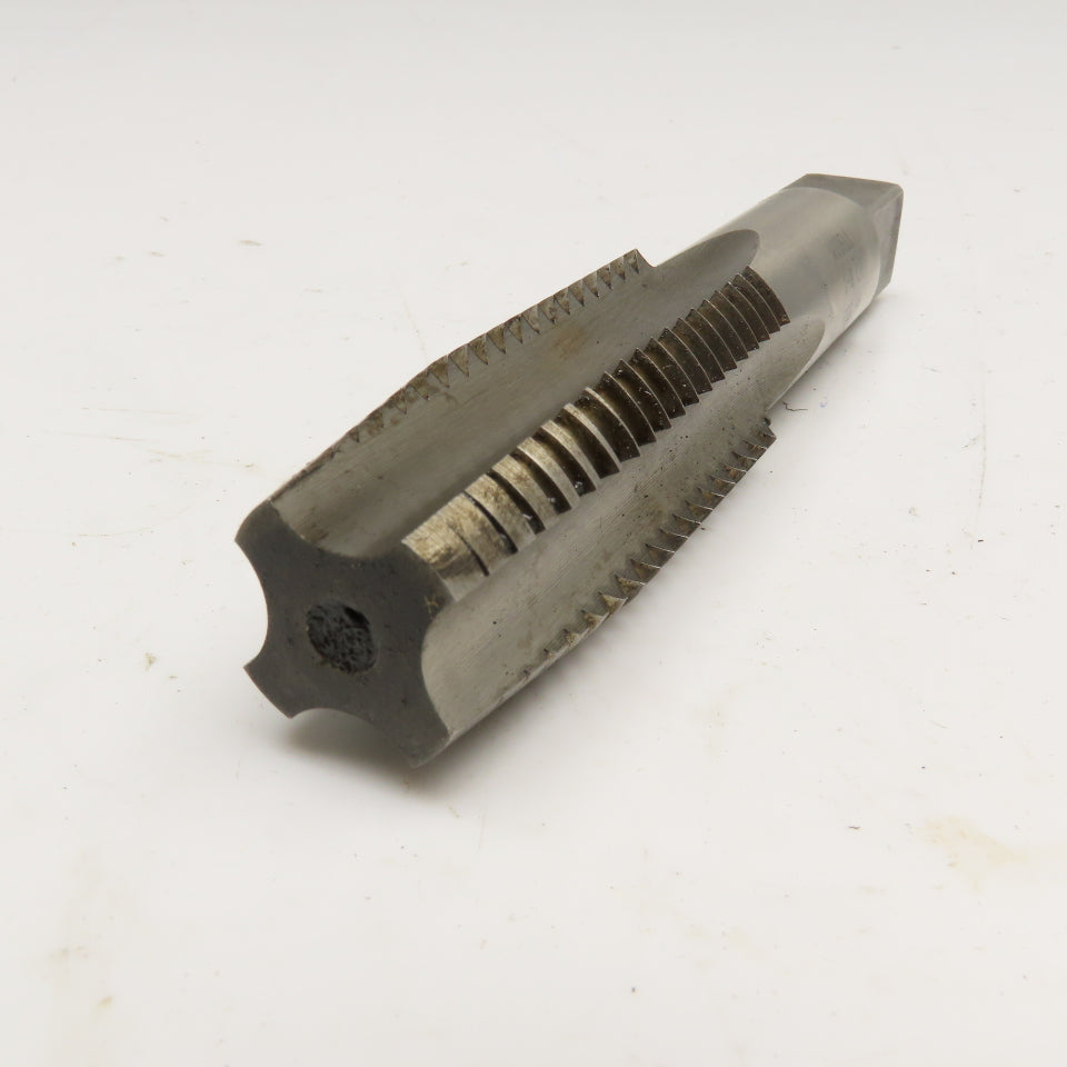 Widell 1"-8 Left Hand 4 Flute Straight Tapered Plug Tap