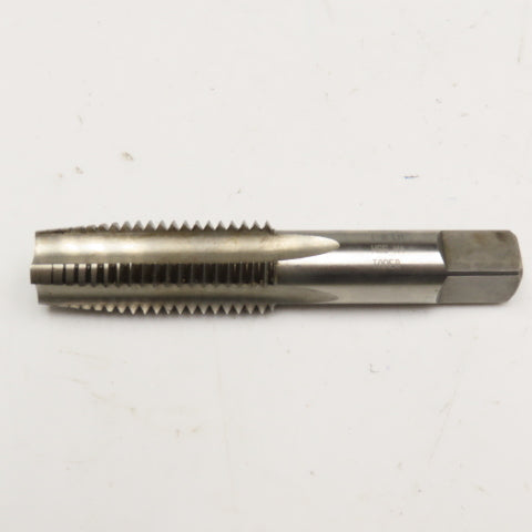 Widell 1"-8 Left Hand 4 Flute Straight Tapered Plug Tap