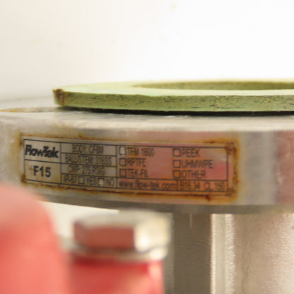 FlowTek 92-0830-113A0-532 F15 1.5" Air Actuated Stainless Ball Valve 275PSIG