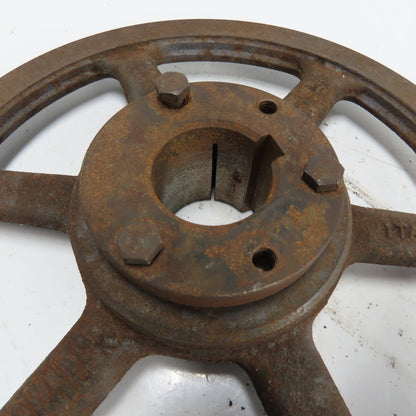 Browning 1TA120 12-3/8" OD x 3/4" Wide 1 Groove V-Belt Pulley Tapered Bore