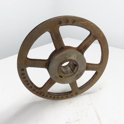 Browning 1TA120 12-3/8" OD x 3/4" Wide 1 Groove V-Belt Pulley Tapered Bore