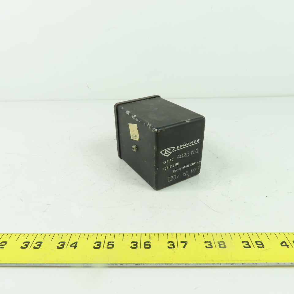 Edwards 482B N.0. Relay Module 120V 60Hz
