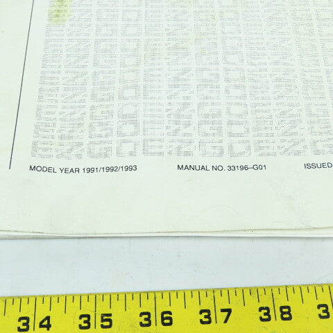 Cushman EZ-GO 640 Electric Powered Parts Picker Operation & Service Parts Manual