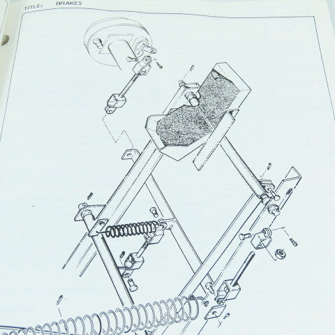Cushman EZ-GO 640 Electric Powered Parts Picker Operation & Service Parts Manual