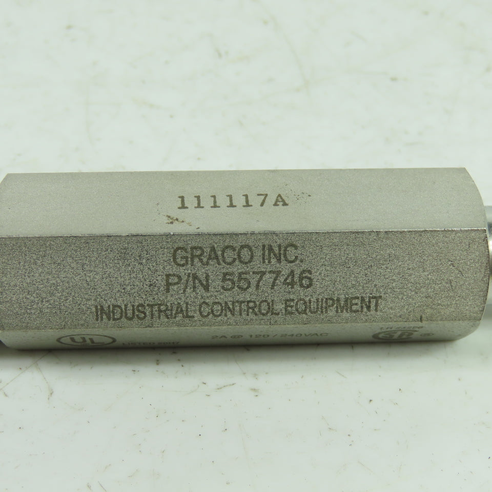 Graco 557746 Proximity Switch 2A @ 120/240VAC 5-Pin Male