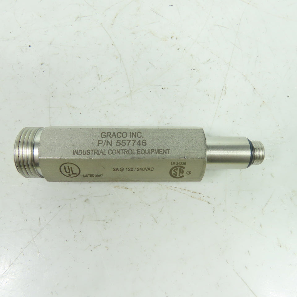 Graco 557746 Proximity Switch 2A @ 120/240VAC 5-Pin Male