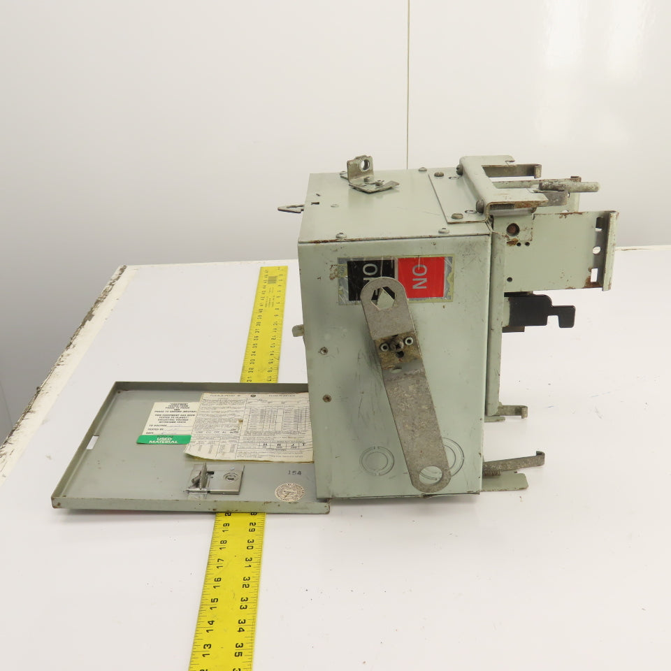 General Electric SB461RG Flex-A-Plug 30A 600v Fusible Bus Plug Switch 3PH 4W
