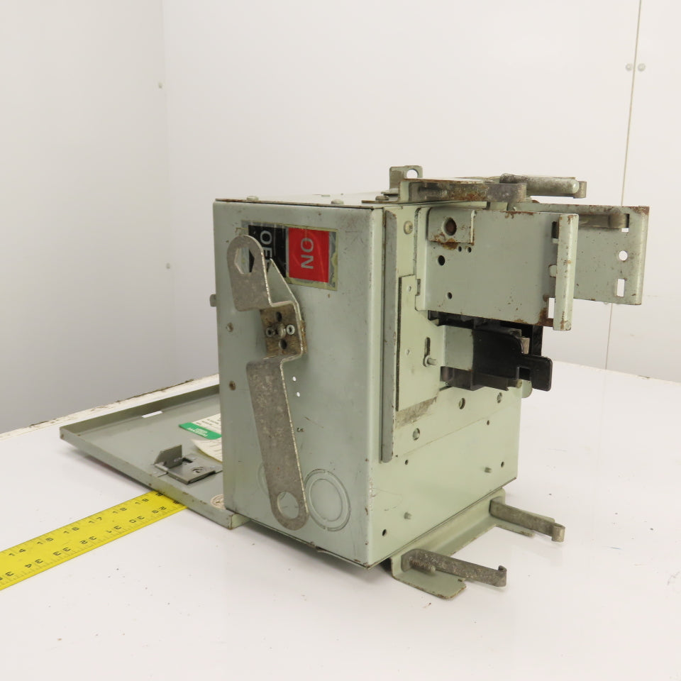 General Electric SB461RG Flex-A-Plug 30A 600v Fusible Bus Plug Switch 3PH 4W