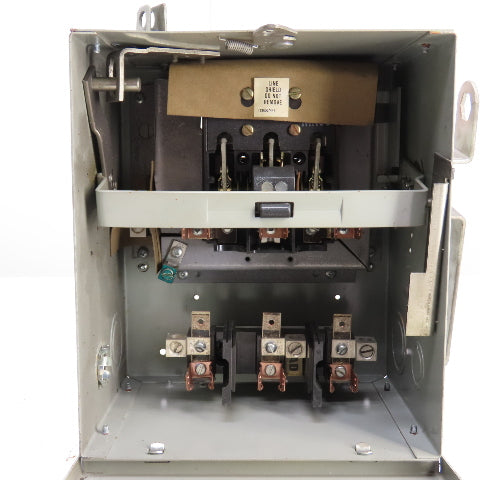 General Electric SB461RG Flex-A-Plug 30A 600v Fusible Bus Plug Switch 3PH 4W