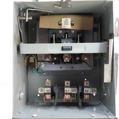 General Electric SB461RG Flex-A-Plug 30A 600v Fusible Bus Plug Switch 3PH 4W