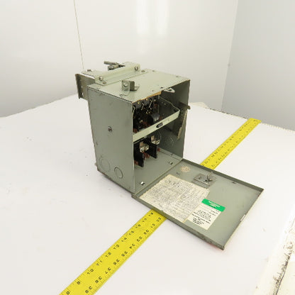 General Electric SB461RG Flex-A-Plug 30A 600v Fusible Bus Plug Switch 3PH 4W
