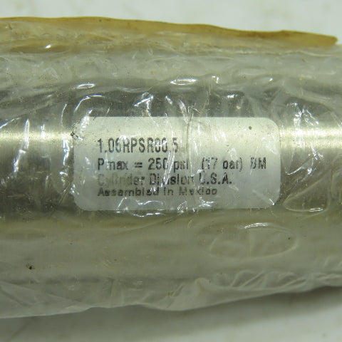 Schrader bellows 1.06RPSR00.5 Pneumatic Air Cylinder 1-1/16"Bore 1"Stroke 250PSI