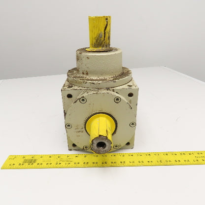 2:1 Ratio Dual Output Right Angle Gear Reducer Gearbox