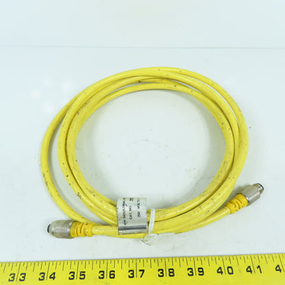 Industrial Interfaces 849090004 250v 7-Amps Cable Cordset W/ Connectors 4-Pin