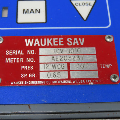 Waukee Sav AE203237 12"WCG 70° Flow Control Valve