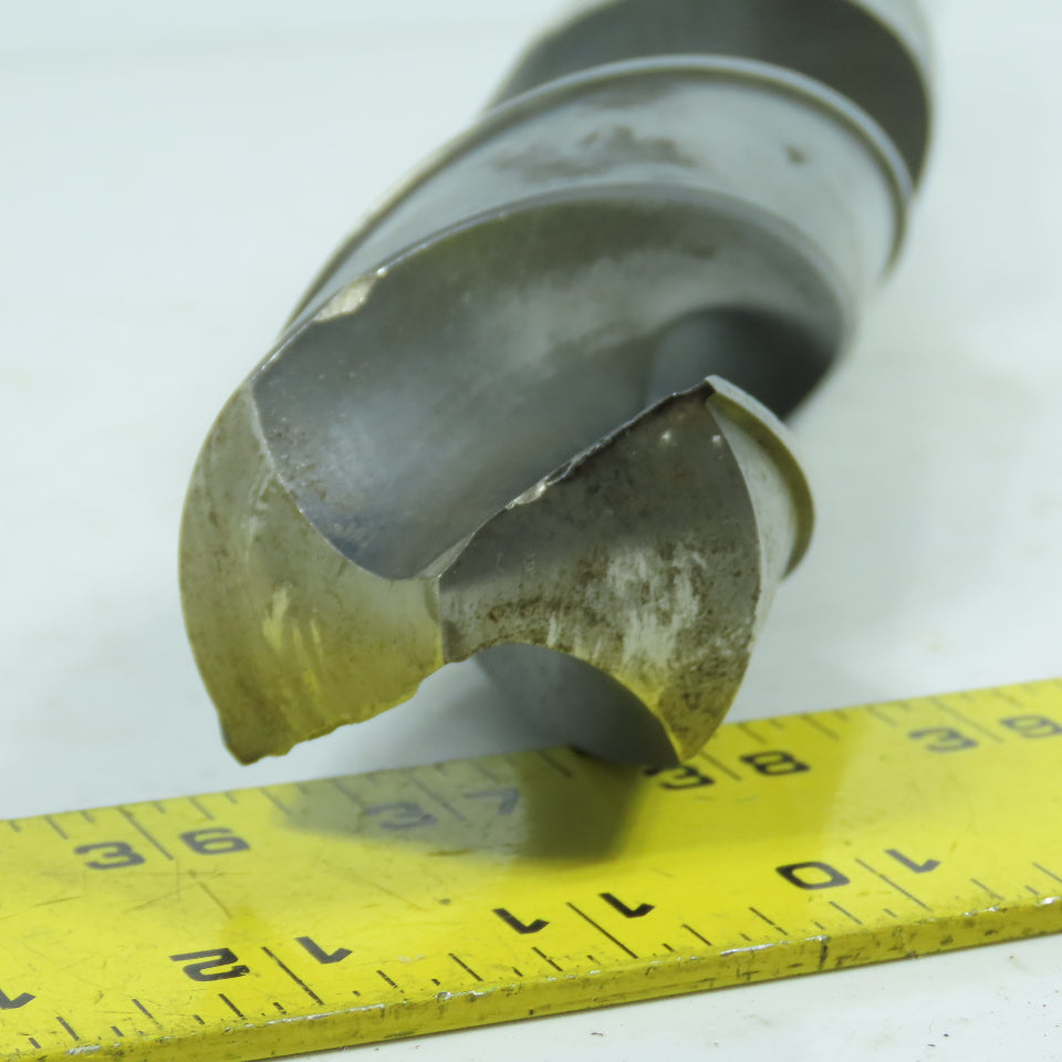Precision Twist Drill 2" Spiral Flute Drill Bit 5MT Shank 16" OAL 8.75" Cut