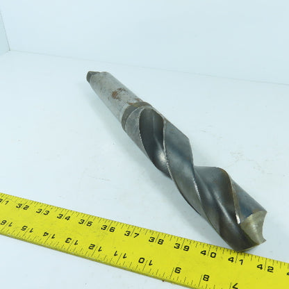 Precision Twist Drill 2" Spiral Flute Drill Bit 5MT Shank 16" OAL 8.75" Cut