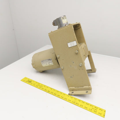 Reliance 4Z010D 30:1 Ratio 58 RPM Right Angle Gear Motor 1Hp 230/460V W/ Encoder