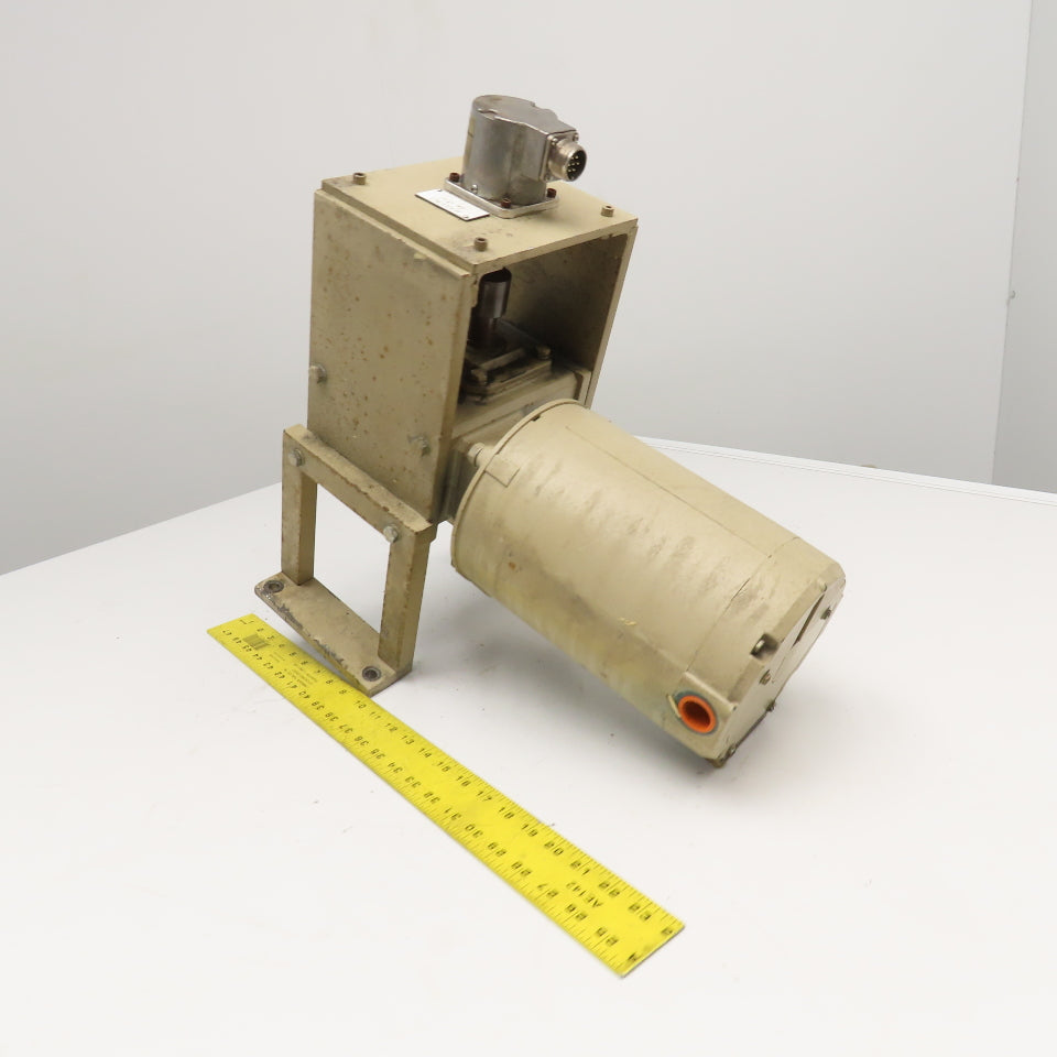 Reliance 4Z010D 30:1 Ratio 58 RPM Right Angle Gear Motor 1Hp 230/460V W/ Encoder