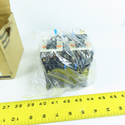 Fuji SC-03/G 4GX0A0MD10K Reversing Contactor 24VDC Coil W/ Overload 0.36-0.54A