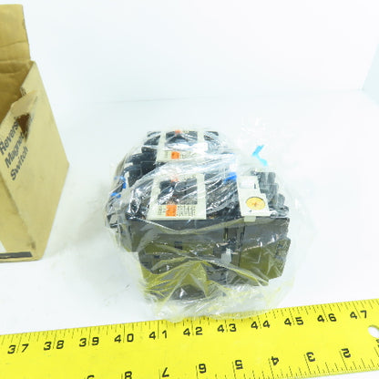 Fuji SC-03/G 4GX0A0MD10K Reversing Contactor 24VDC Coil W/ Overload 0.36-0.54A
