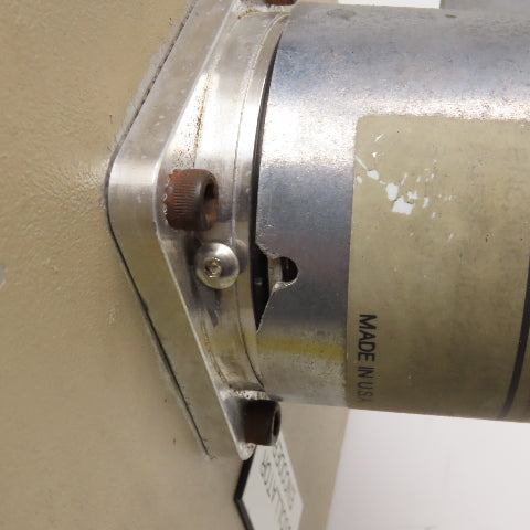Reliance 4RP45 30:1 Ratio 58 RPM Right Angle Gear Motor 1Hp 230/460V W/ Brake