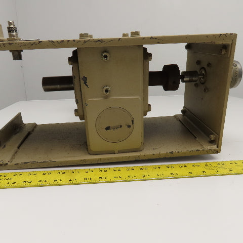 Reliance 4RP45 30:1 Ratio 58 RPM Right Angle Gear Motor 1Hp 230/460V W/ Brake