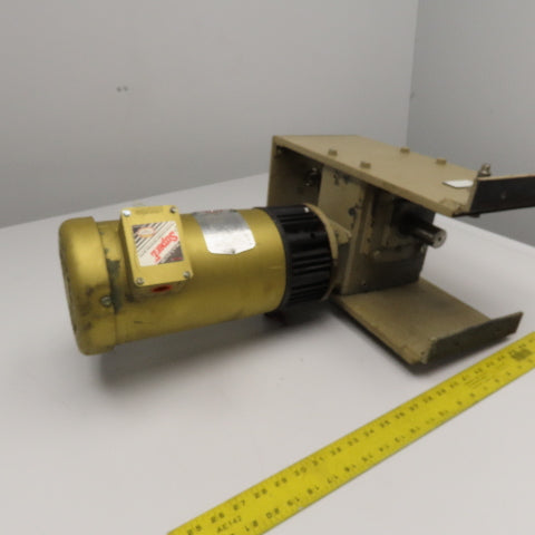 Reliance 4RP45 30:1 Ratio 58 RPM Right Angle Gear Motor 1Hp 230/460V W/ Brake