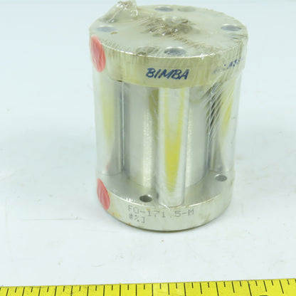 Bimba FO-171.5-M Flat-1 Double Acting Air Cylinder 1.5" Bore 1.5" Stroke NEW