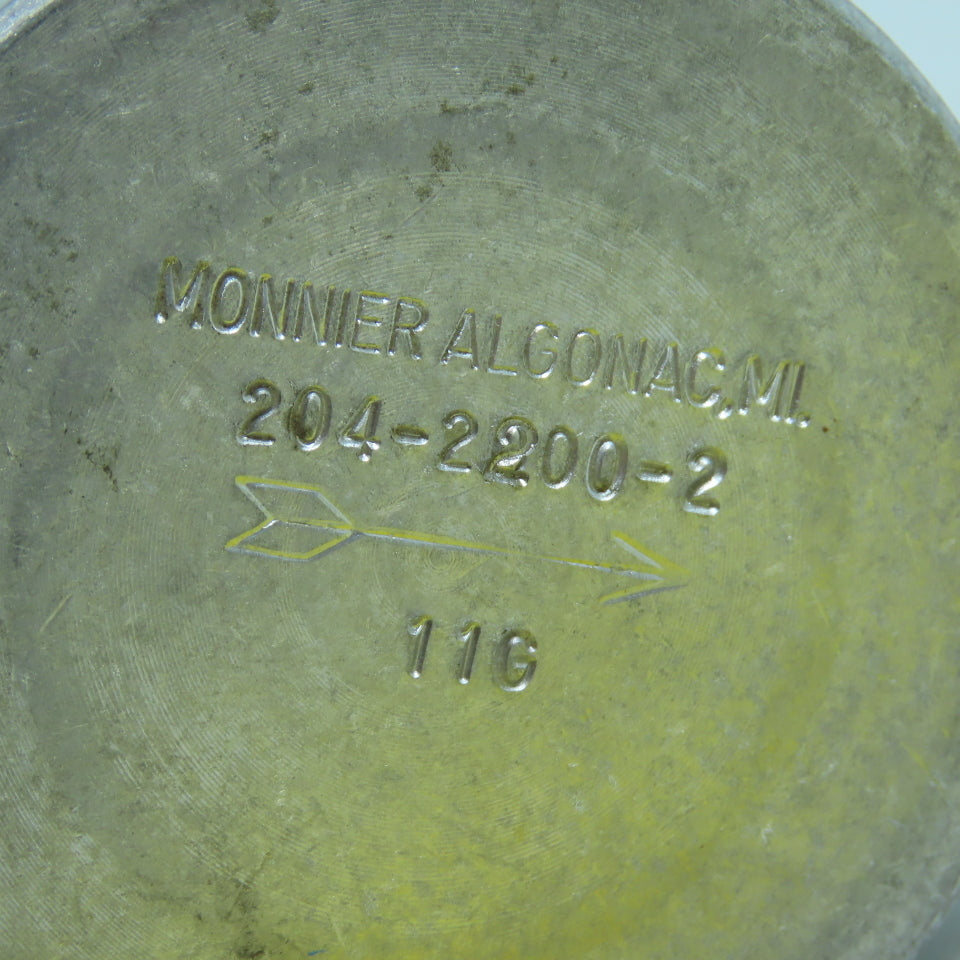 Monnier 204-2200-2 Metal Bowl Compressed Air Miniature Filter 1 Oz 1/4" NPT