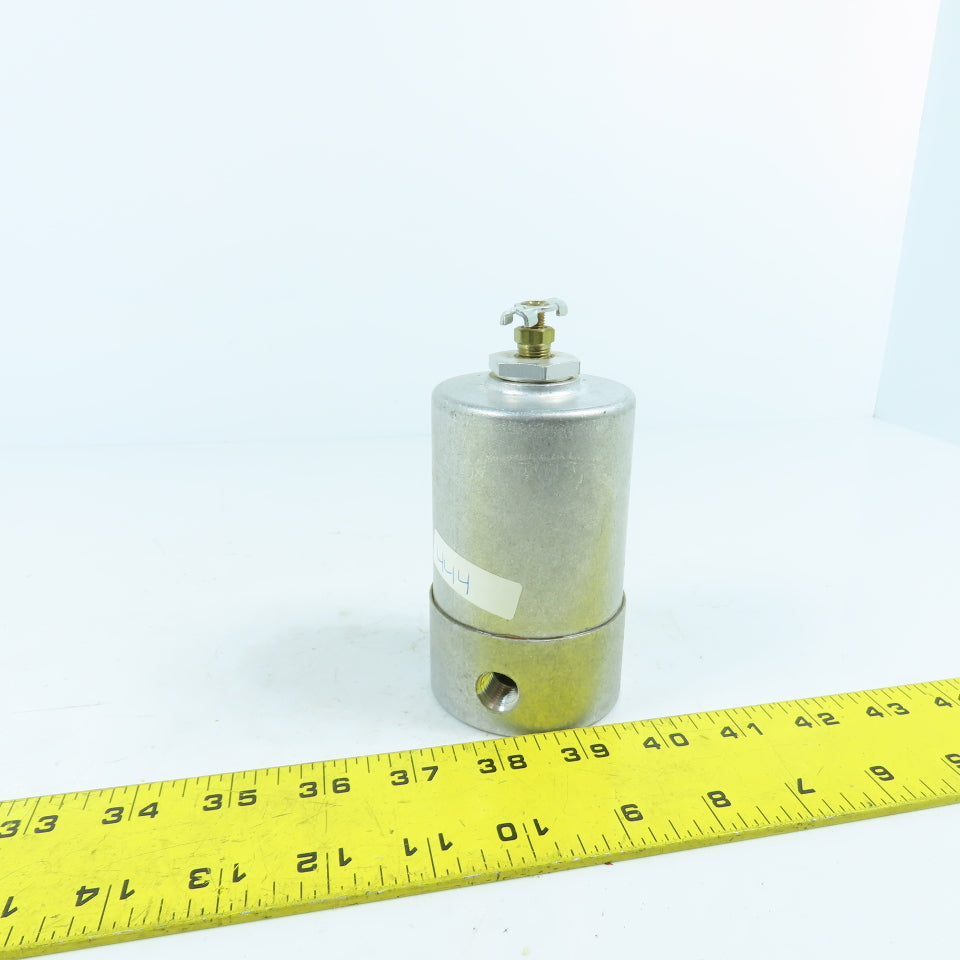 Monnier 204-2200-2 Metal Bowl Compressed Air Miniature Filter 1 Oz 1/4" NPT
