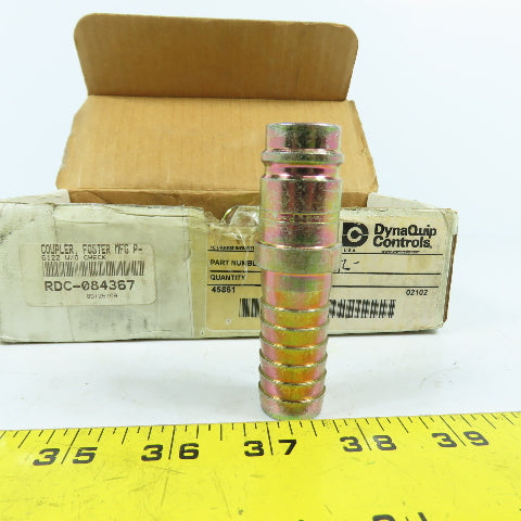 DynaQuip P6122 3/4" Barbed Hose Coupling W/O Check 6122 Lot Of 12