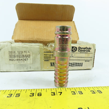 DynaQuip P6122 3/4" Barbed Hose Coupling W/O Check 6122 Lot Of 12