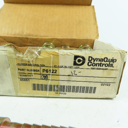 DynaQuip P6122 3/4" Barbed Hose Coupling W/O Check 6122 Lot Of 12