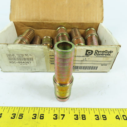 DynaQuip P6122 3/4" Barbed Hose Coupling W/O Check 6122 Lot Of 12