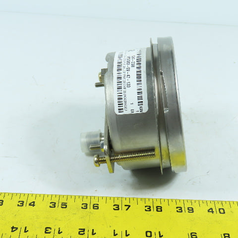 NKS GV4-D3/8 100X500-GV-47-133 Pressure Gauge 4" Face 0-500 kgf/cm2 0-50MPa 3/8"