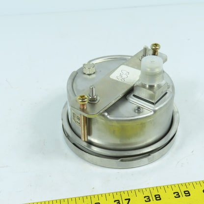 NKS GV4-D3/8 100X500-GV-47-133 Pressure Gauge 4" Face 0-500 kgf/cm2 0-50MPa 3/8"