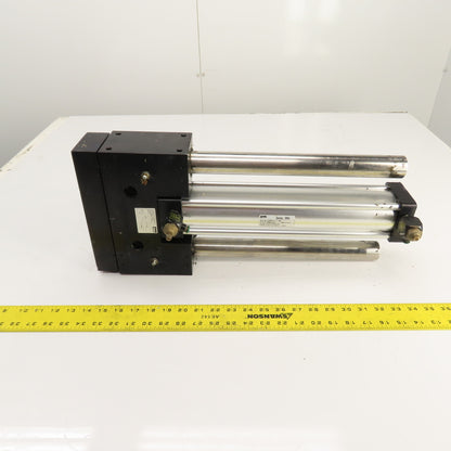 Parker 2.52MA12.0-C-HBC Double Acting Guided Air Cylinder 12" Stroke 2.5" Bore