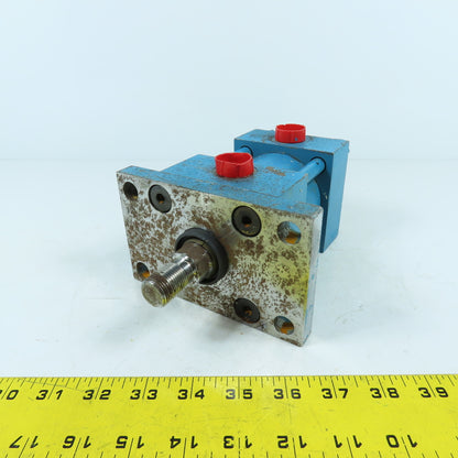 TG07EACA Double Acting Hydraulic Cylinder 800PSI 2.5" Bore 0.5" Stroke 1" Rod