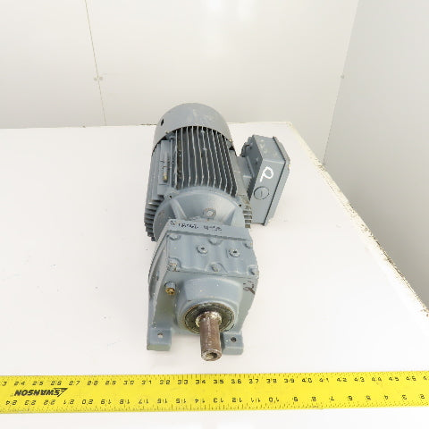 SEW-Eurodrive R37DV100L4/BMG/HR/TH/ACC4 5.05 Ratio Inline Gear Motor338RPM Out