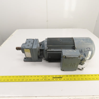 SEW-Eurodrive R37DV100L4/BMG/HR/TH/ACC4 5.05 Ratio Inline Gear Motor338RPM Out