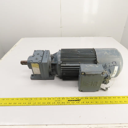 SEW-Eurodrive R37DV100L4/BMG/HR/TH/ACC4 5.05 Ratio Inline Gear Motor338RPM Out