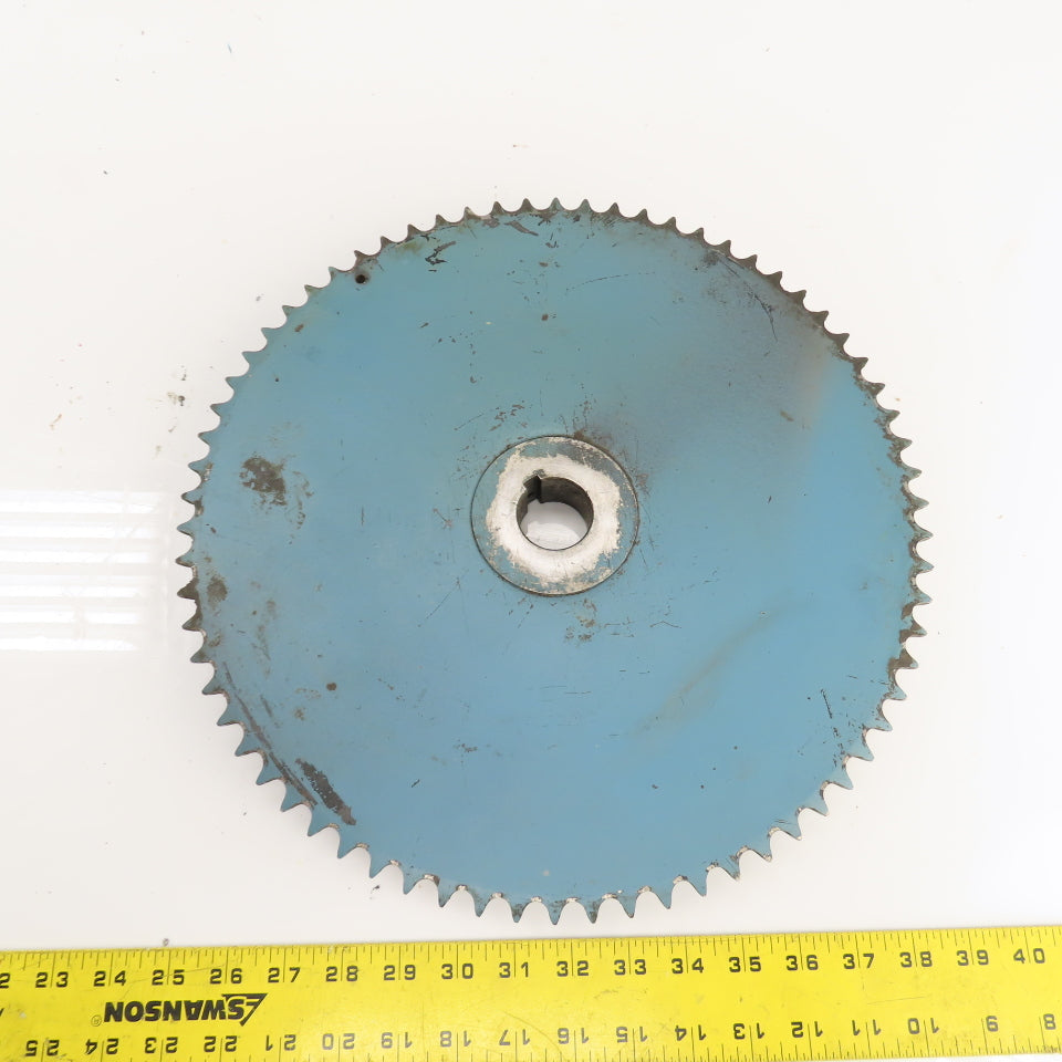 14-1/4" OD #50 Single Row Roller Chain Sprocket 70 Teeth 1-3/8" Bore